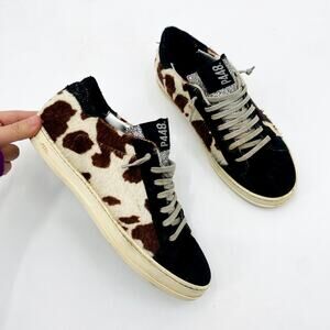 P448 Cow Calf hair sneakers